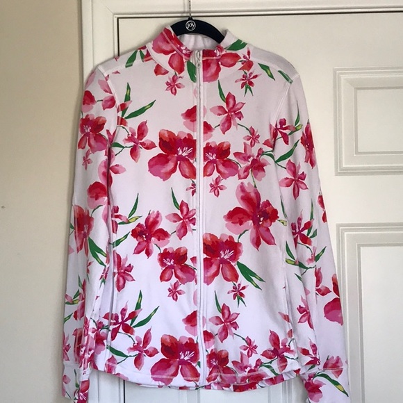 Tommy Bahama Jackets & Blazers - Tommy Bahama Cotton Zip Up Jacket Sz M